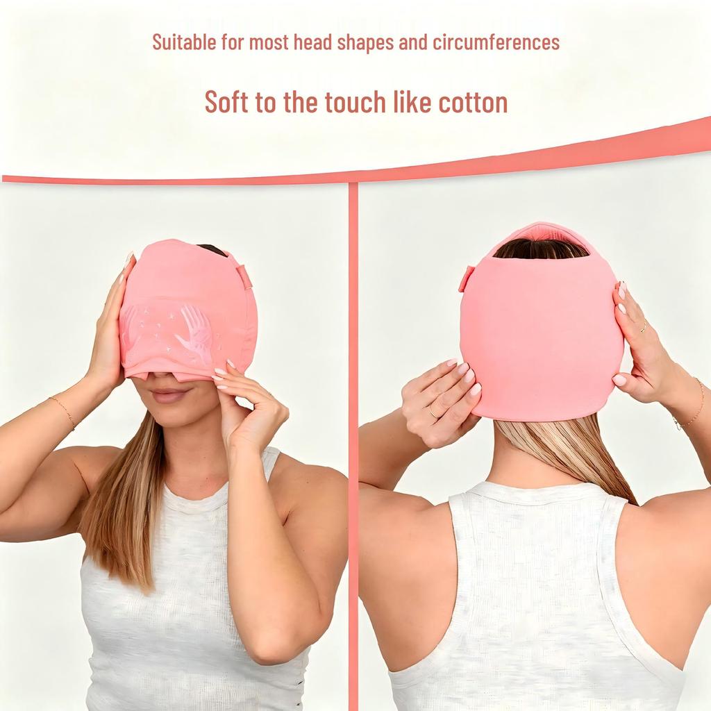 Cross-border Eye Gel Hat & Eye Mask Set: Hot/Cold Compress