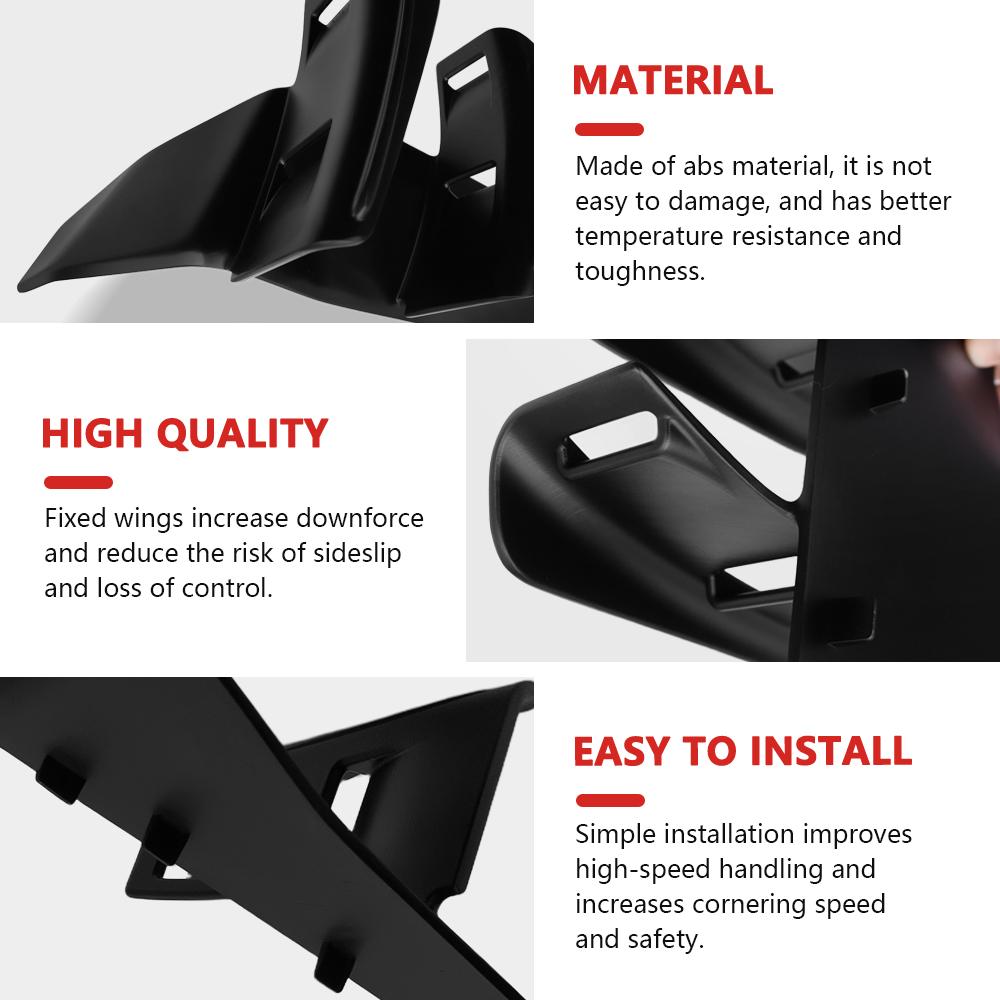 Per MT-09 MT09 SP 2024 2025+ Ali Laterali Carene Laterali Spoiler Laterali Spoiler Moto Ali Aerodinamiche Nuovi Accessori