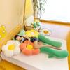 Long Flower Plush Body Pillow Large Cute Sunflower Cushion Sofa Decorative Stuffed Body Pillow Sleeping Back Cushion Decoration