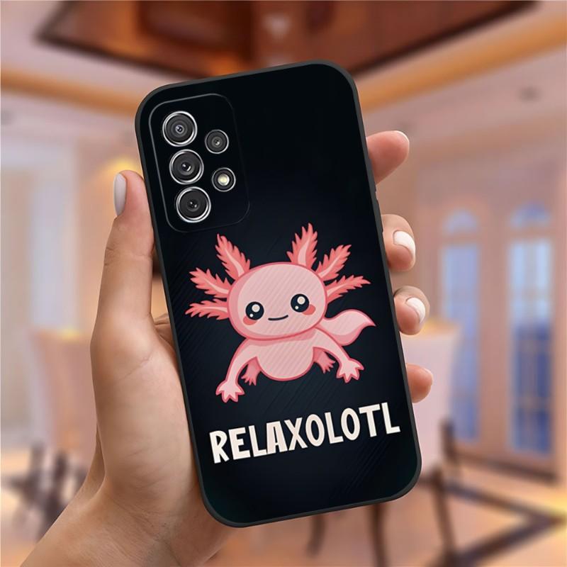 

Cute Animal Axolotl Phone Case For Samsung Galaxy S23 S22 S10 S20 S30 S21 S8 S9 Pro Plus Ultra Fe Design Back Cover Samsung S8