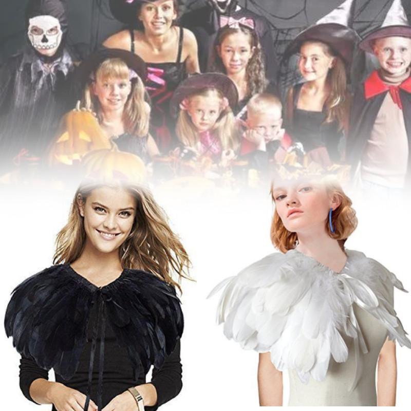 Shawl Feather Halloween Cosplay Costumes Parties Stage Performances Stylish Gift