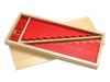 Montessori Math Teaching Aids: Small Wooden Red & Blue Number Rods for Number Concept Cognition and Education