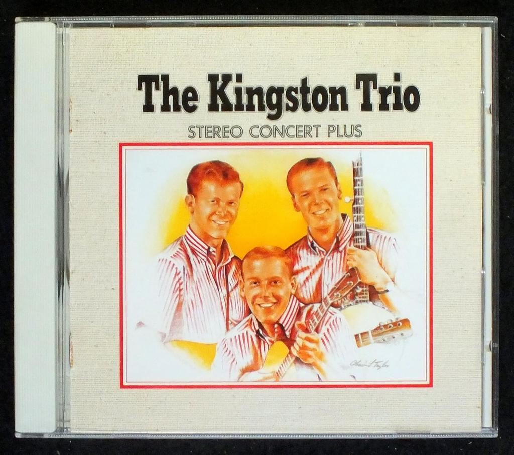 CD KINGSTON TRIO; DIB GUARD ET AL. - Stereo Concert Plus  A32C82 NEC AVENUE 1988 Japan ObiFolk Used