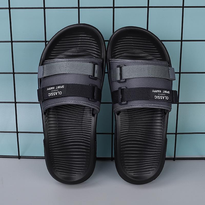 2025 Men's Trendy Soft Bottom Flip-Flops: Summer & Autumn Korean Style Outdoor Slippers