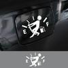 Car Stickers High Gas Consumption Fuel Tank Cap Vinyl Decal Auto DIY Tuning Accessories Fit Car Trucks Pickup Motorcycle SUV Fun