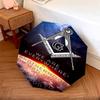 1PC Freemasonry Umbrella Portable Folding Umbrella Iron Frame Hole Bone Structure Outdoor Home Umbrella A6