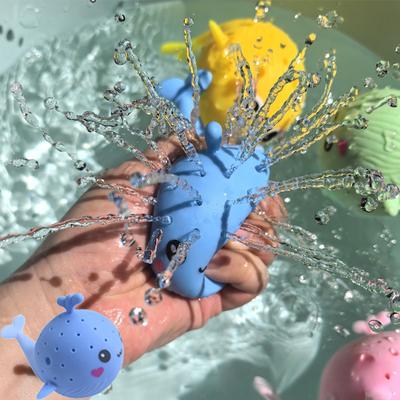 Bebek Banyo Oyuncakları Sünger Su Emici Balina Sıkılabilir Stres Giderici Oyuncaklar Yaz Yüzme Oyun Su Oyuncağı Çocuklar İçin Sıkılabilir Çocuk