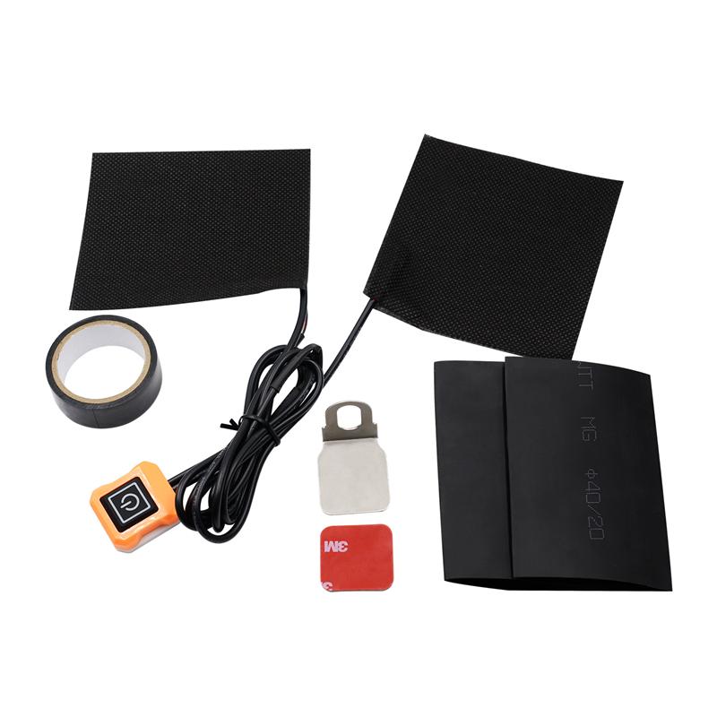 12V motocyklowe podgrzewane uchwyty podkładki ATV e-chwyt rowerowy gorąca pokrywa zestaw uchwytów elektryczny uchwyt grzewczy podgrzewacz do dłoni z inteligentnym