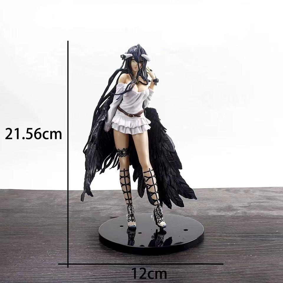 21cm Overlord Albedo So-Bin Anime Figure Overlord III Albedo Action Figure Albedo Figurine Ainz Ooal Gown Figure Toys