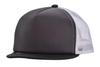 TARO WORKS Trail Running Short Trucker Cap, Brim, Cap, Gray/Black