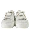 Tolle LOUIS VUITTON Sneaker Timeout Linie LV Strass-Verzierung weißes Leder 36 Gebraucht