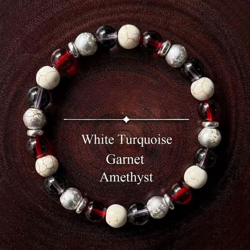 Natural Tiger's Eye & Citrine (Green Treasure) Beads with 8mm Stone Beads,Natural Gift