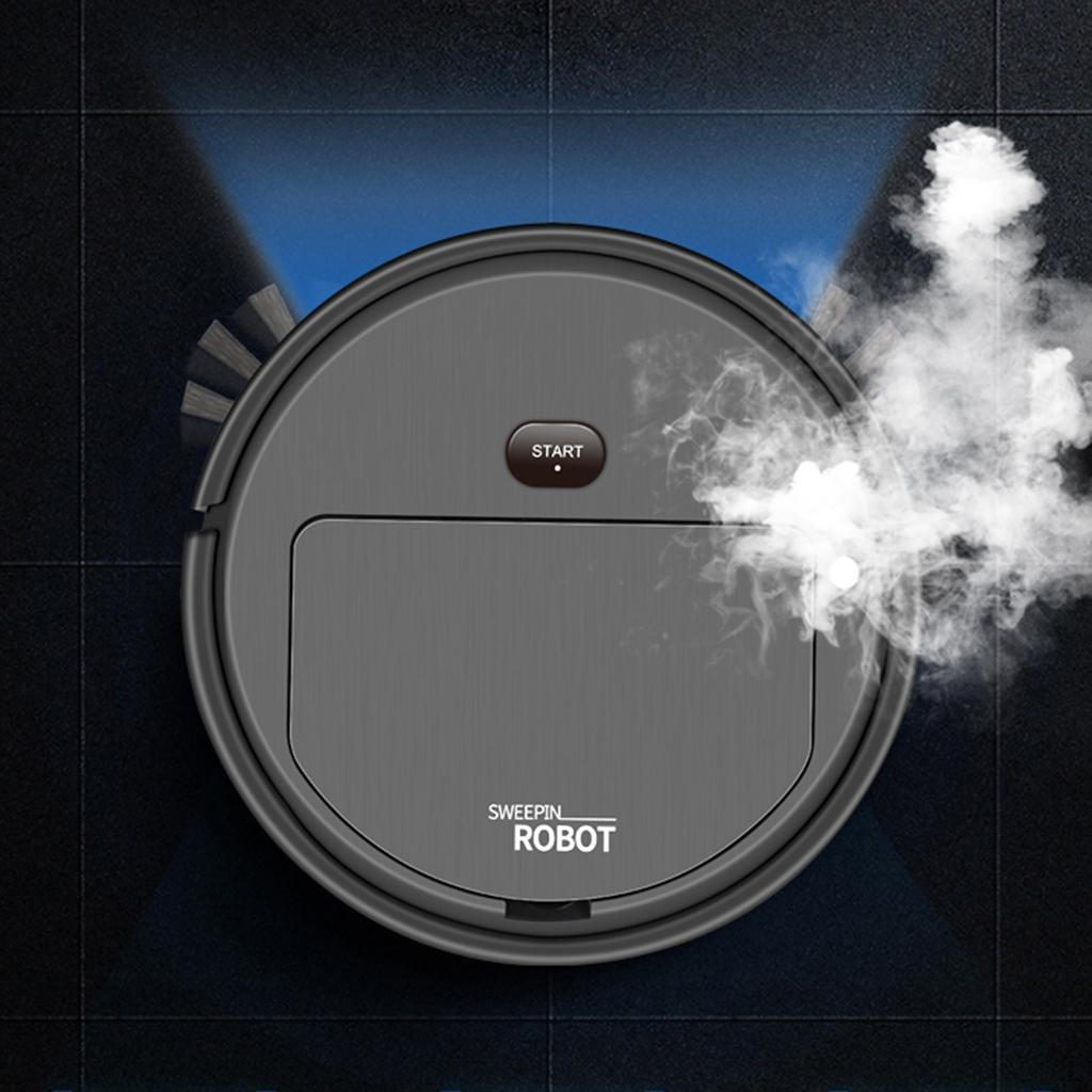 Robot Vacuum USB Charging Automatic Sweep Suck Mop Spray Mist Small Home Appliance Sweeping