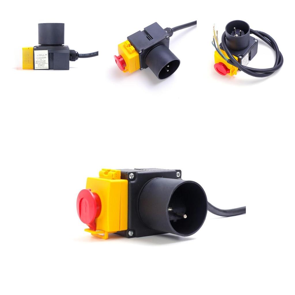 Interruttore Elettromagnetico Koa7 250v 16a per Seghe Circolari con Custodia Resistente in PA66