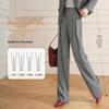 Women's Autumn/Winter Pleated Wide-Leg Suit Trousers