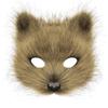 Handmade Halloween Fox Costume: Mask, Gloves & Plush Tail