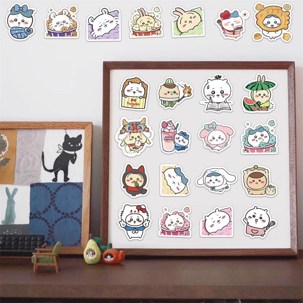 50 Pc Cute Cartoon Phone Case Decoration Sweet Potato Sticker