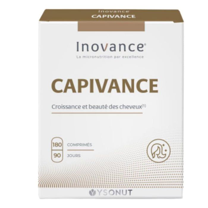 Inovance Capivance Nutrición De Cabello Y Uñas 180 Comprimidos - Imagen 3