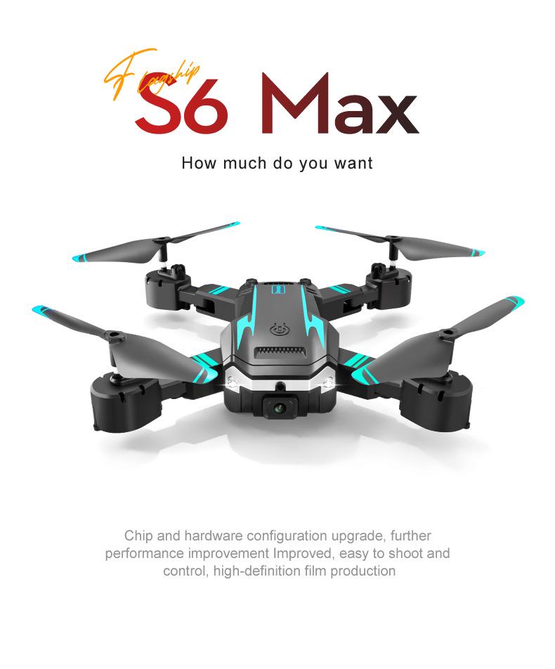 S6/G6 Dual-Camera Obstacle Avoidance HD Drone with Remote Control