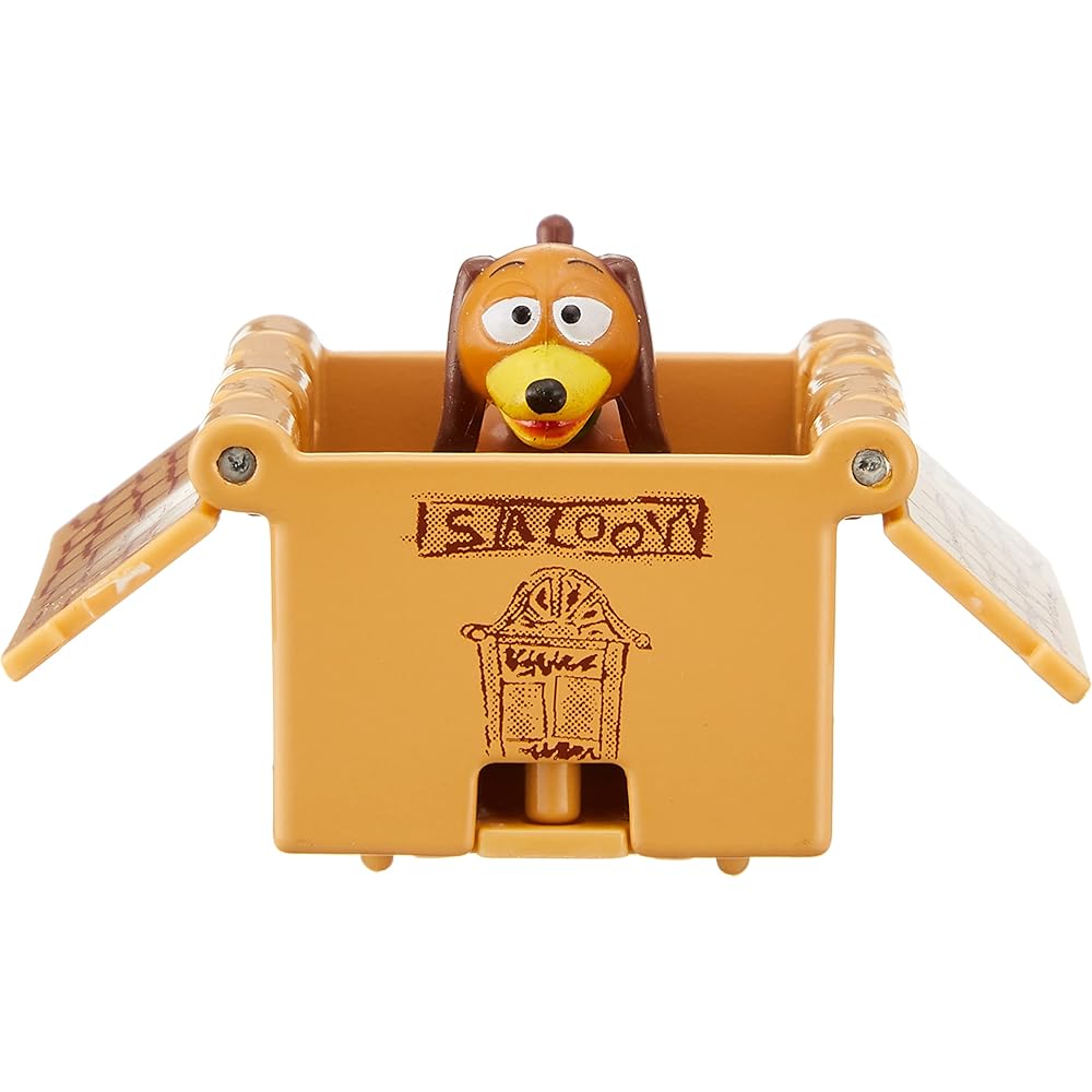 Tomica Dream Tomica Ride-On Toy Story TS-08 Slinky Dog with Cardboard Toy Box