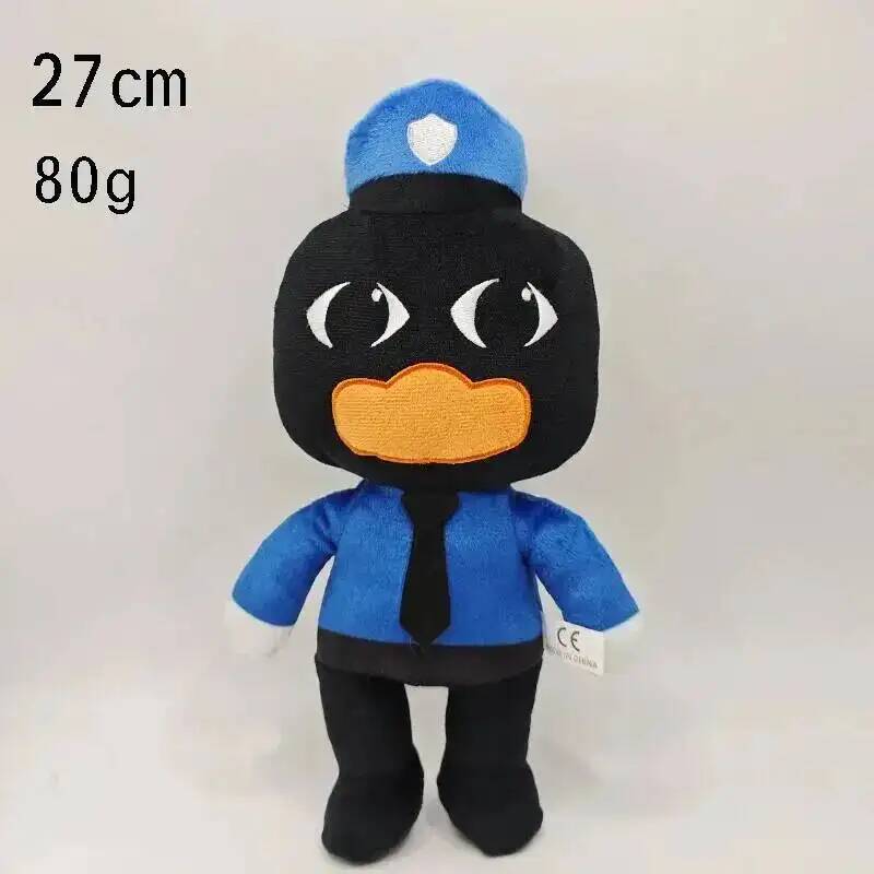 New Animal Hospital Plush Toy Cartoon Barney Dr. Harlow Officer Duckman Plush Doll Anime Peripheral Toys Gifts