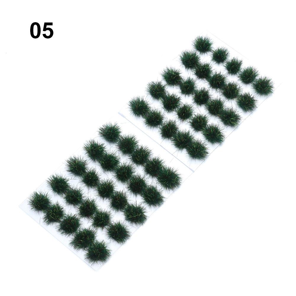 Mutlicolor Simulation Grass Nest Model Sand Scene DIY Material Realistic Grass Tuft Miniature Grass Bushes Plant Cluster Scenery