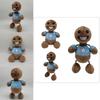 Kick The Buddy Plush Toy Crystal Soft Fur, Brown, 30cm Height, Pp Cotton Filling