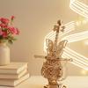 Decorative Logo Cello Model Kit - Handmade Wooden Cello DIY Display Item, No Electricity Required, No Moving Parts