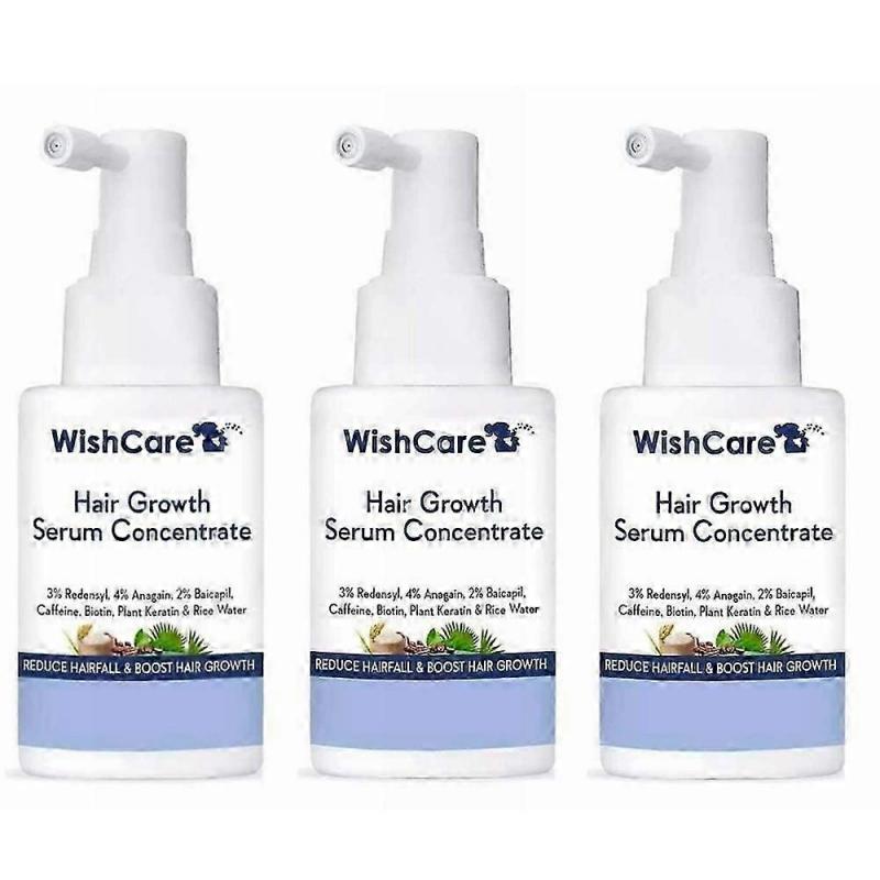 

Сыворотка для роста волос Wish-Care - Концентрированная формула для более густых, пышных волос 1pcs