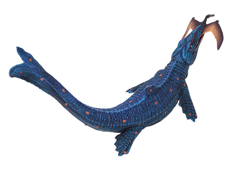 Dinosaur & Ancient Marine Life Model Toy Set: Mosasaur & Dunkleosteus