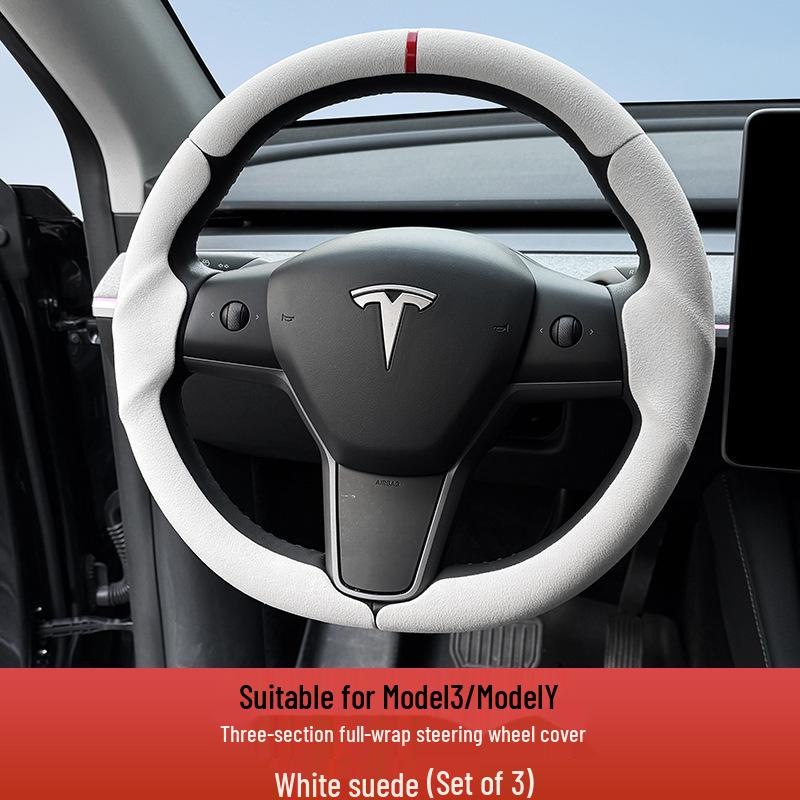 Трехсекционная всесезонная чехол-руль для Tesla Model Y/3 Model Y  25, D-shaped