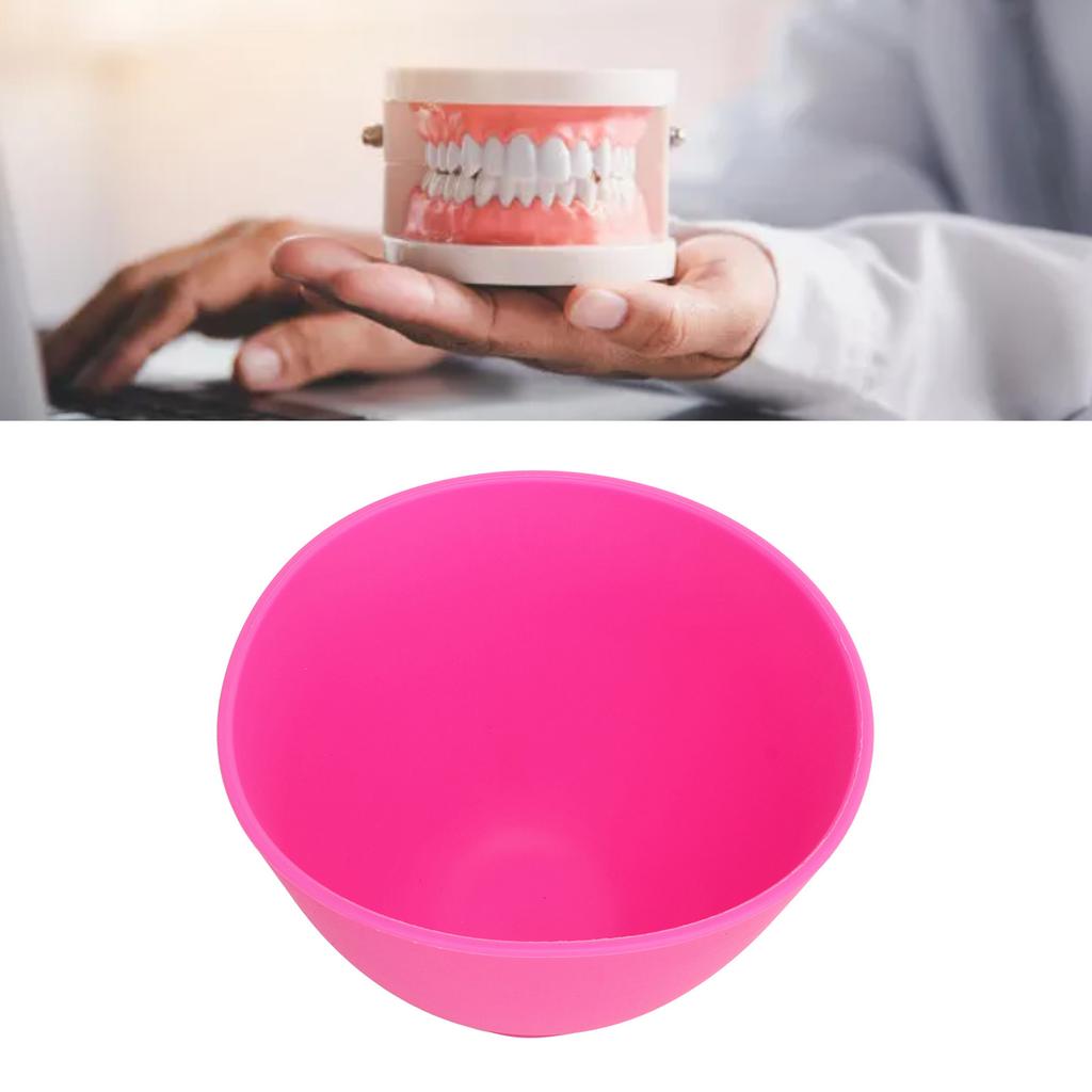Dental Mixing Bowl Reusable Multi Functional Flexible Plaster Dental Mixing Bowl for