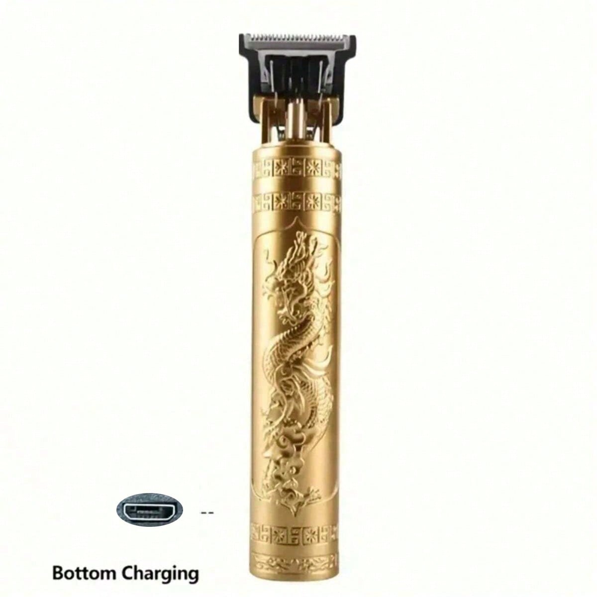 

Машинка для стрижки волос T9 для мужчин, винтажная машинка для стрижки волос, наборы триммеров для бороды, бритье волос на теле, парикмахерский триммер для бороды, электрическая бритва золотой