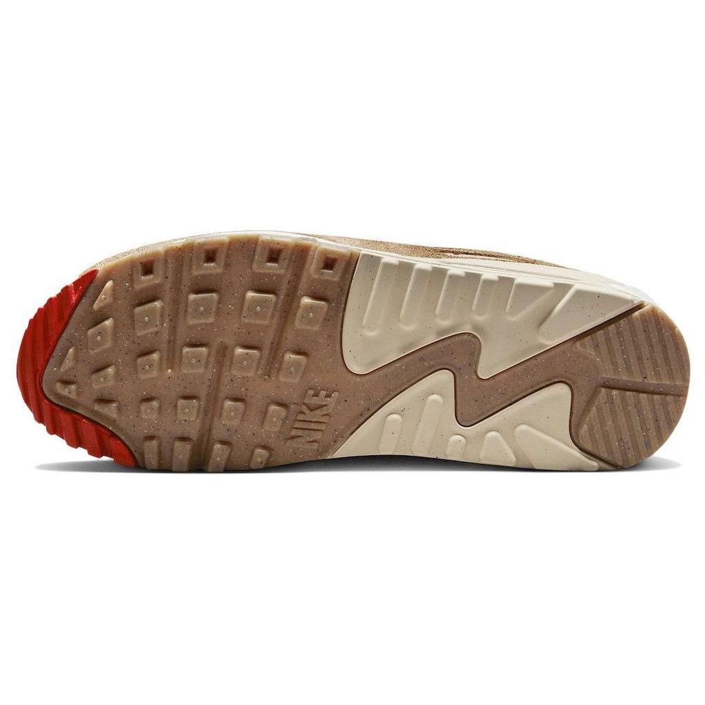 Nike Air Max 90 AMD Brown Snakeskin Women Sneakers Pale-Ivory Summit-White Oatmeal DX9502-100