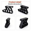 Multi Duty Door Stopper Non-Slip Balcony Window Door Wedge Easy Install For Home Office Bathroom Kitchen, Track Lock & Anti-Slam