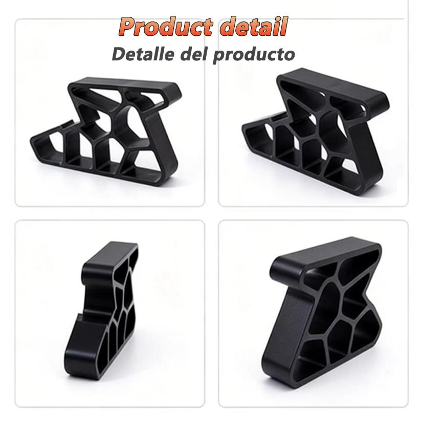Multi Duty Door Stopper Non-Slip Balcony Window Door Wedge Easy Install For Home Office Bathroom Kitchen, Track Lock & Anti-Slam