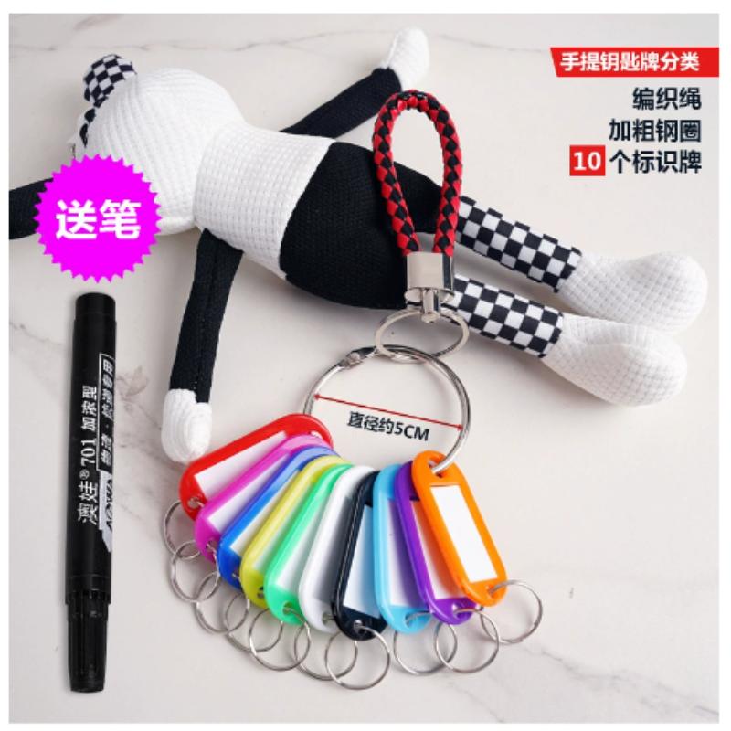 

Key Organizer Management With Lanyard Key Ring And Colorful Key Tags For Office, Hotel, Apartments 1