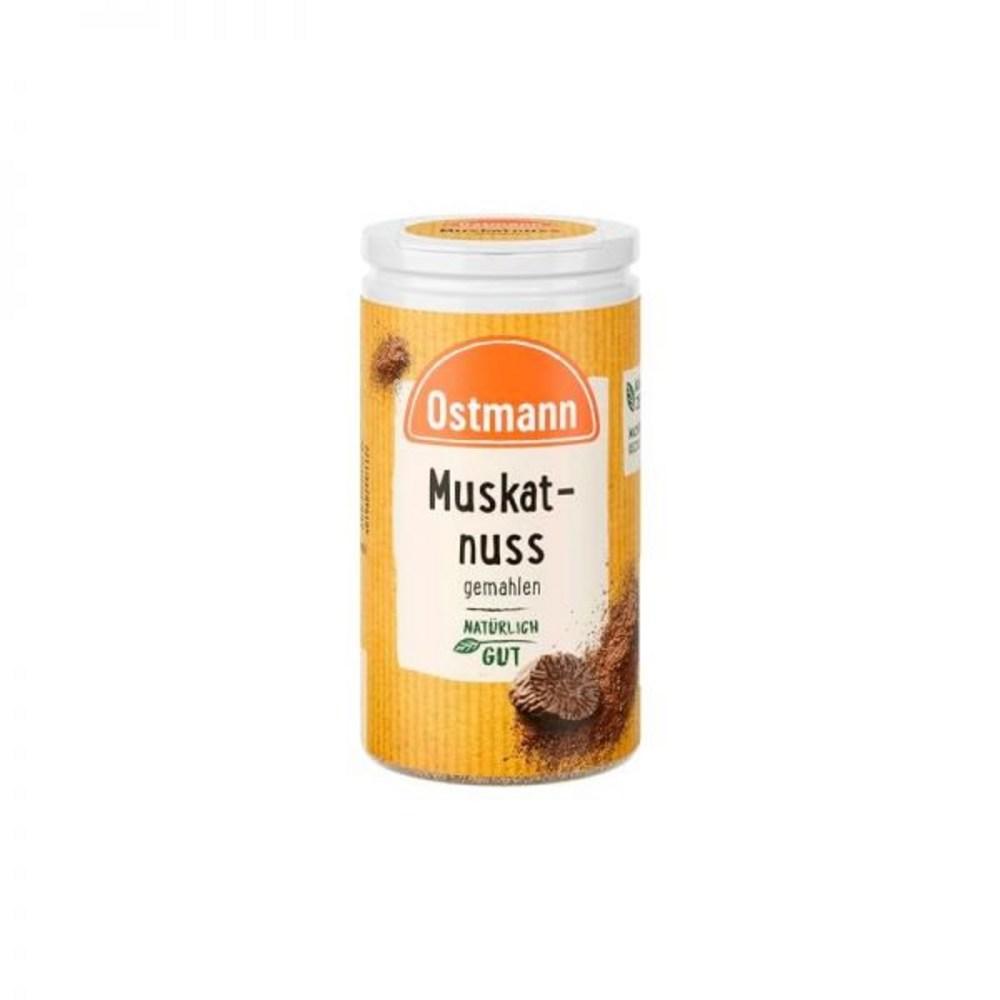 Ostmann Ground Nutmeg 35g Nutmeg Seasoning Nut Powder Aroma Seasoning for Vegetables and Potatoes Oriental Kitchen 4 pcs (Packaging may vary) 4 pcs