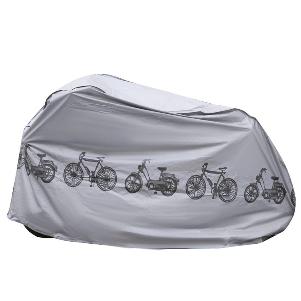 Bike Cover Weatherproof Dustproof UV Protection Cycle Tarp Bicycle Rain Cover for Mountain Road Electric Cycles Cruiser Scooter