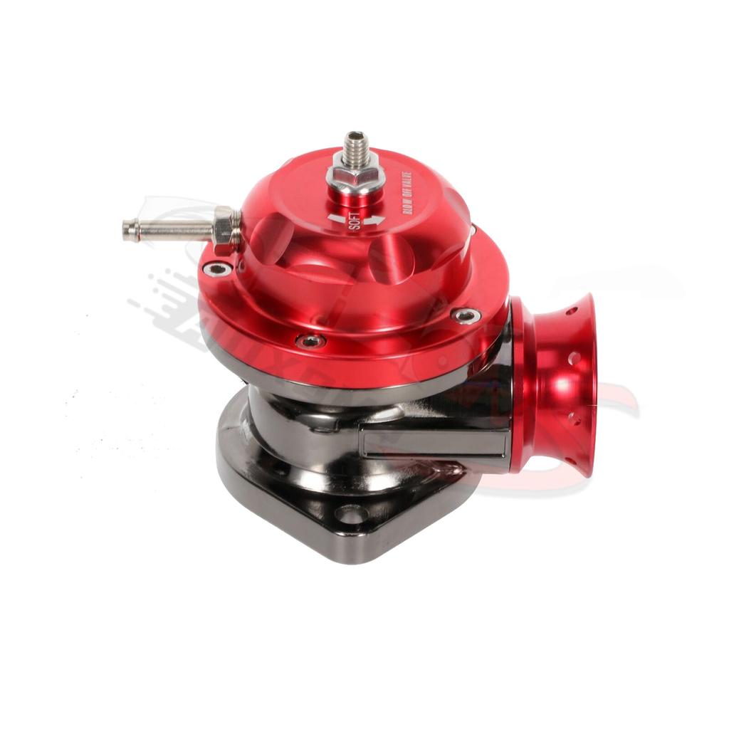 Red Universal Billet Aluminum Type-RS Turbo Blow Off Valve+2.5" BOV Flange Pipe