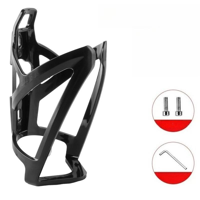 

New Bicycle Water Bottle Holder Mountain Bike Road Bike Car Mounted Water Cup Holder Riding Stand Equipment Bicycle Accessories чёрный