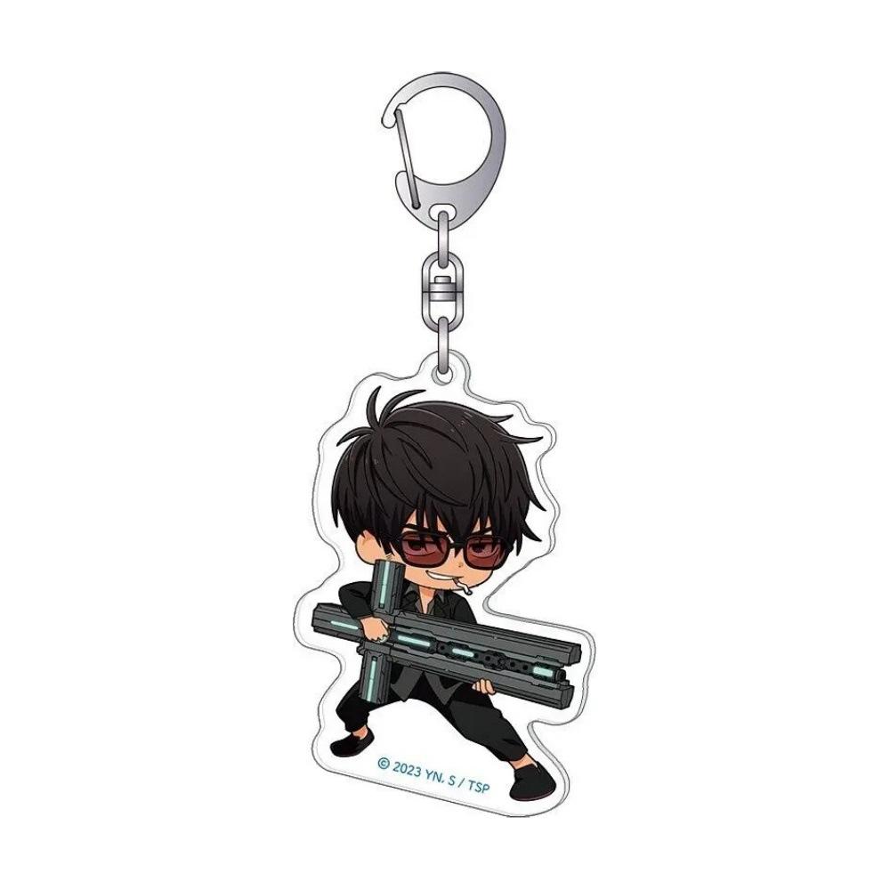 

Trigun Stampede Acrylic Keychain Jewelry Anime Related Products Cultural Creativity Friends Gift Bag Charms Souvenir Cosplay 6 cm