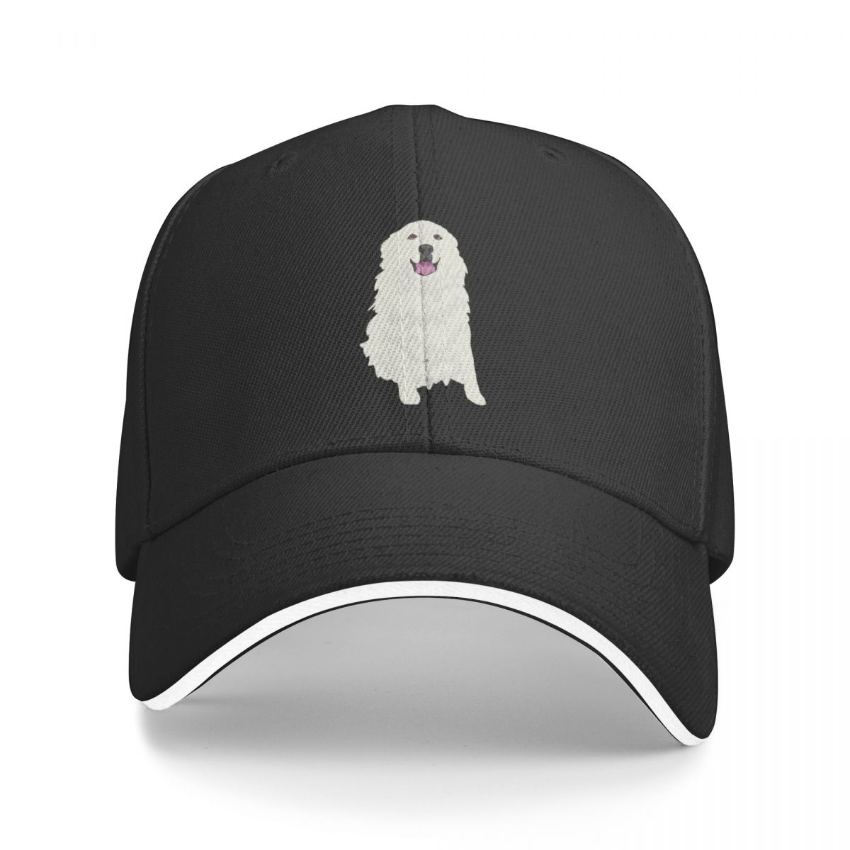 

Great Pyrenees Pattern Baseball Cap Luxury Hat Hood Women Caps Unisex s