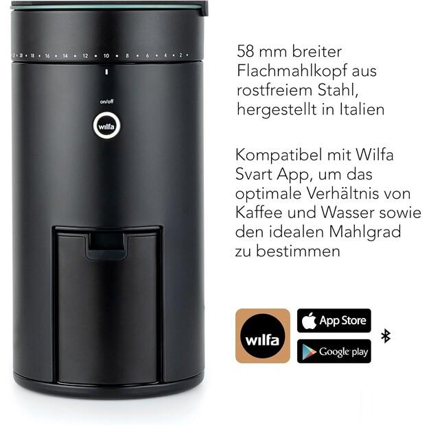 Кофемолка Wilfa WSFBS-100B черная (605776)