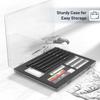 Pen Metal Mechanical Pencil Set with Lead and Eraser 5 and Perfect for Mr. Refills, Sizes, Black 0.3, 0.5, 0.7, 0.9, 2mm. Drawing.
