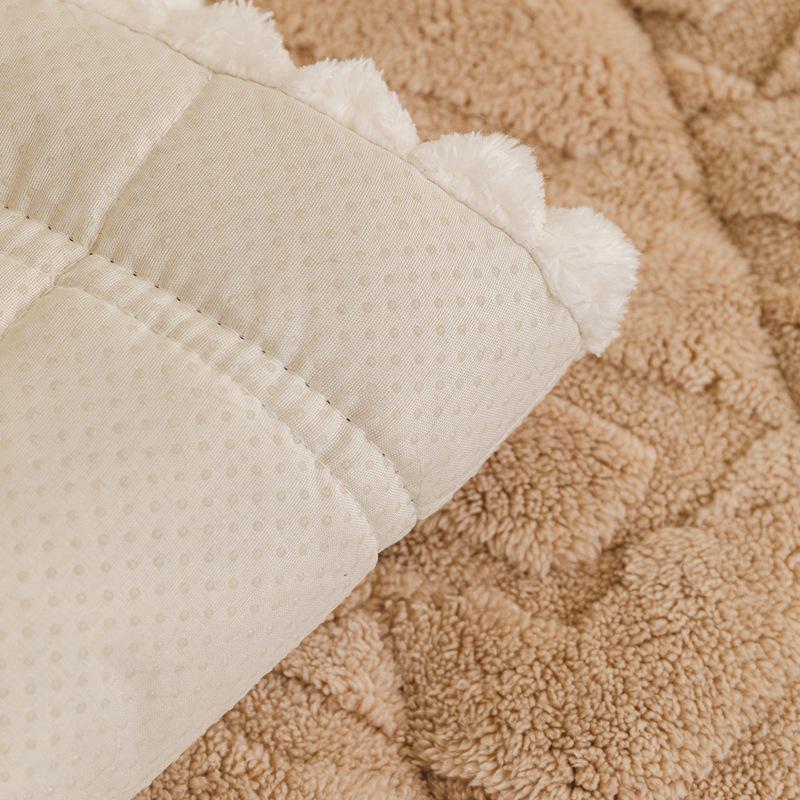 2026 Autumn/Winter Plush, Non-Slip Sofa Cover & Thick Velvet Cushion for Leather Sofas