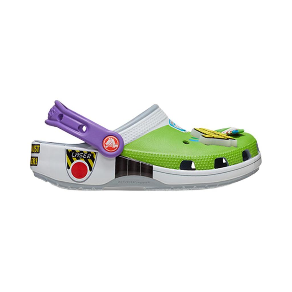 Toy Story X Crocs Classic Clog Kids Buzz Lightyear Kids Sneakers Green Blue Grey 209856-0ID