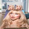 Sabrina CarpenterS Duvet Cover Pillowcase Bedding Set Adult Boy Girl Bedroom Decoration Children Gift Single Double Large Size