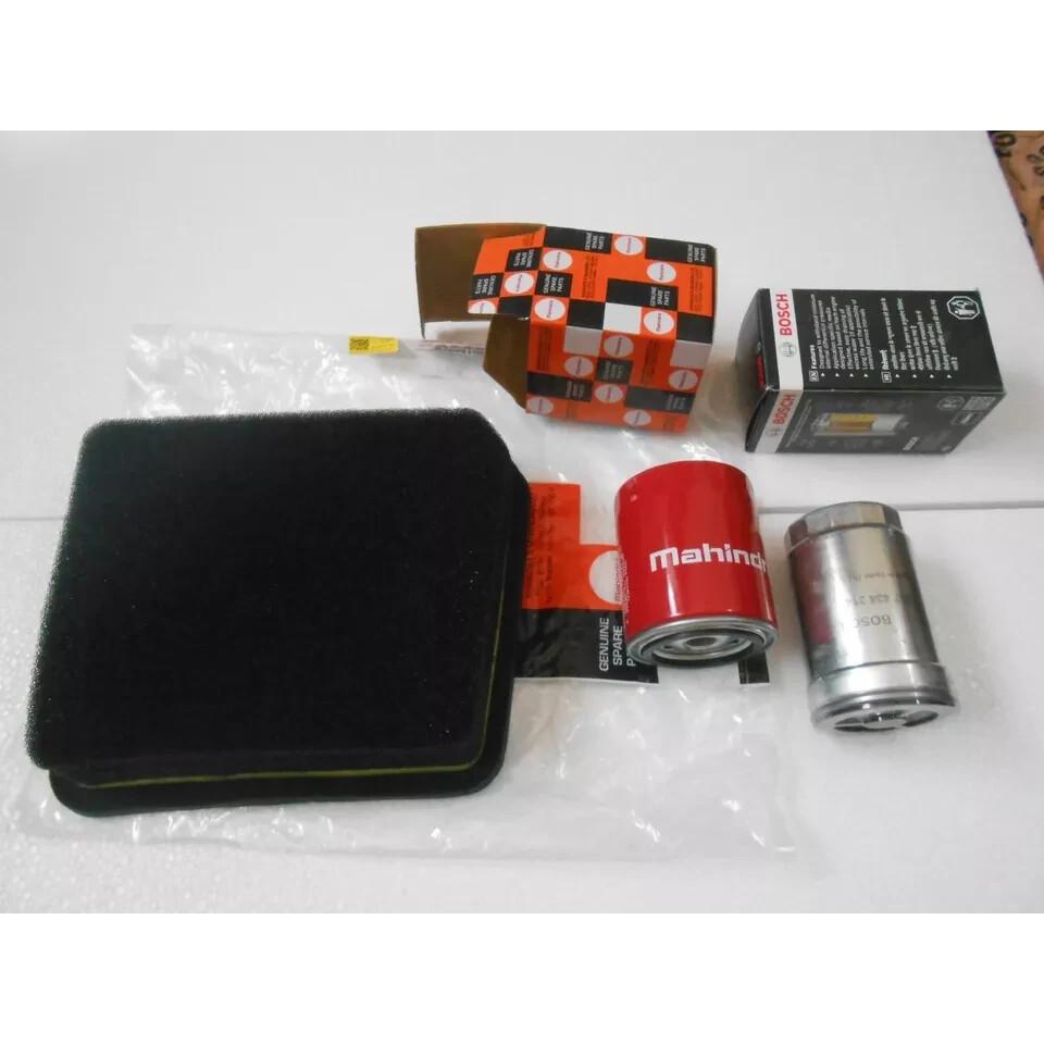 Genuine Air Oil & Fuel Filter Kit For Mahindra Genio Xylo D2 D4 E2