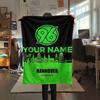 Custom Name,Hannover 96 Printed Flannel Blanket, soft throw for bedroom sofa, washable, Christmas present, great gift.